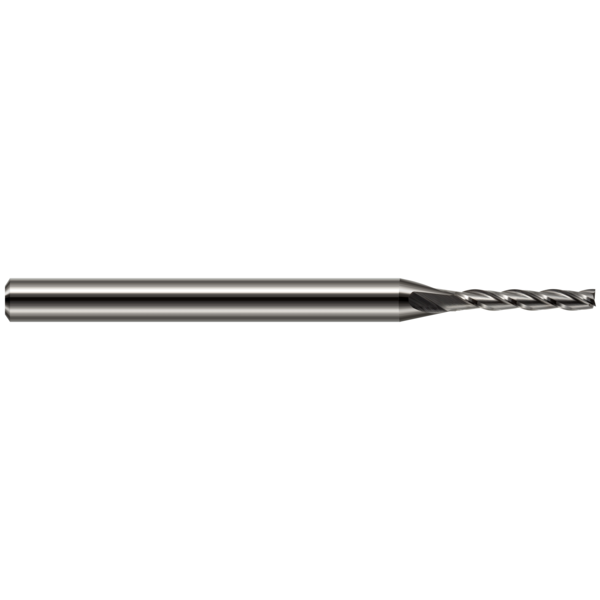 Harvey Tool Miniature End Mill - Square - Long Flute, 0.1090" (7/64), Shank Dia.: 1/8" 31902